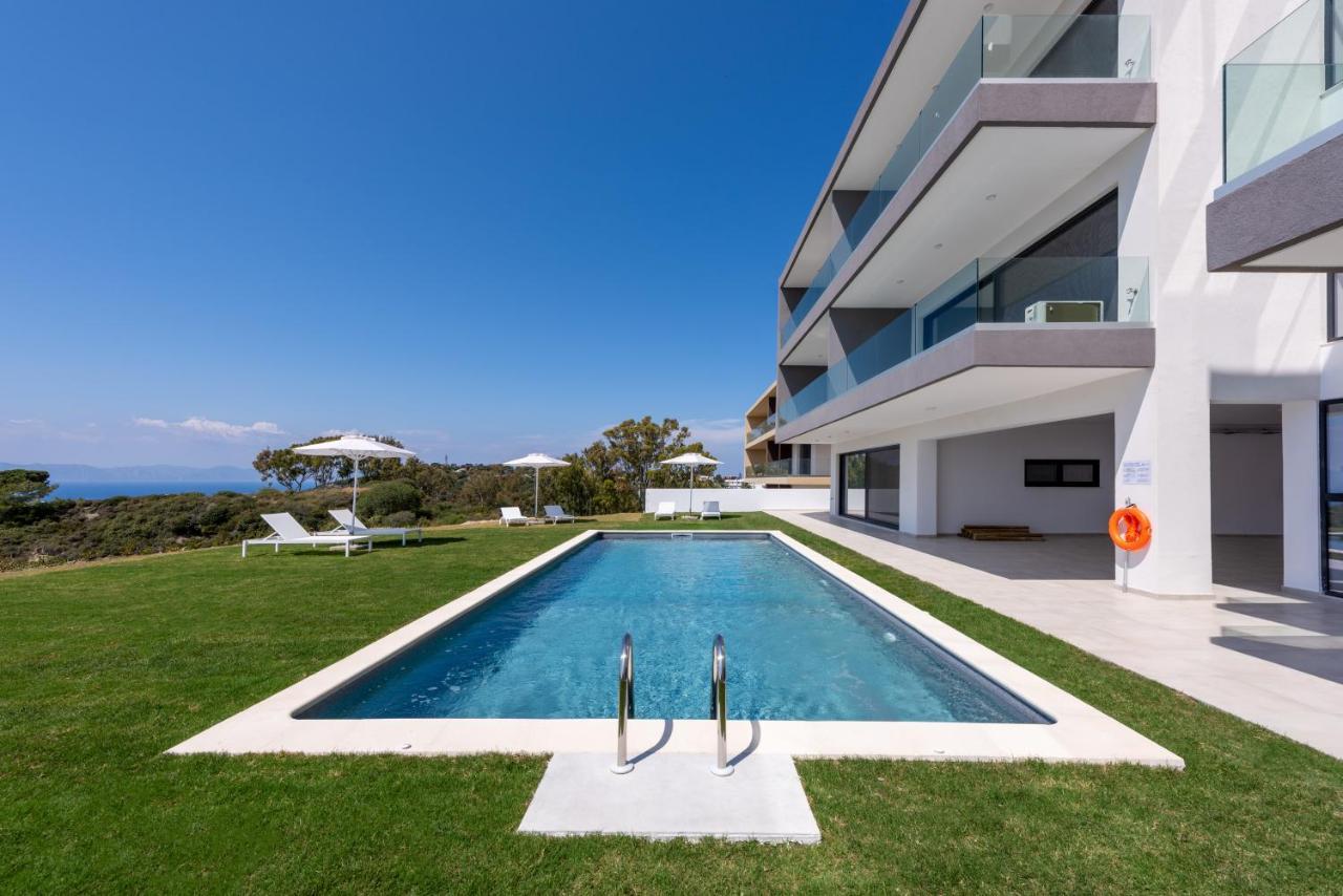 Aquarama Pool Apartments Ixia  Exterior photo